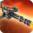 Minigun shotgun 3D-simulator-icoon