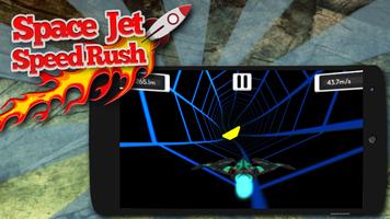 Space Jet Speed Rush 3D capture d'écran 1