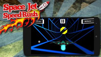 Space Jet Speed Rush 3D capture d'écran 2