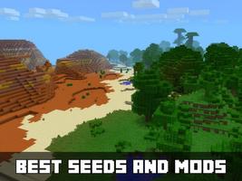 Seeds & Mods for Minecraft PE Cartaz