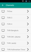 برنامه‌نما Indonesia TV Channels عکس از صفحه