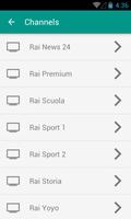 Italy TV Channels captura de pantalla 2
