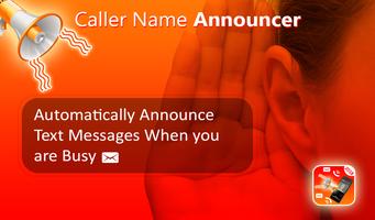 Caller Name Announcer: Caller id speaking capture d'écran 1