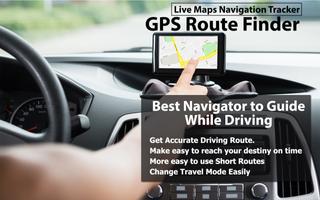 GPS Route Finder Affiche