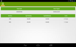 Tarif JNE Semarang screenshot 1