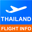 Thailand Flight Info-icoon