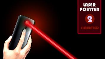 Laser Pointer Simulated 100 2 X Beams Red Blast poster