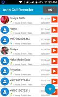 Auto Call Recorder स्क्रीनशॉट 2