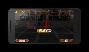 Carnage Racing: Zombie Evil ポスター