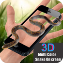 Multi Color Snake On Screen Hissing Joke : Prank APK