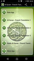 Al Quran - French Translation plakat