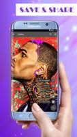 Chris Brown Wallpaper HD 4K capture d'écran 3