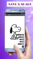 Snoopy Wallpapers HD capture d'écran 3