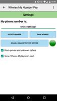 Call Blocker Where's My Number capture d'écran 1