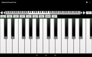 Keyboard Sounds Free capture d'écran 1