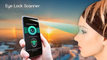 Eye Scanner Lock Screen Prank poster