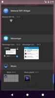 Material WiFi Widget الملصق