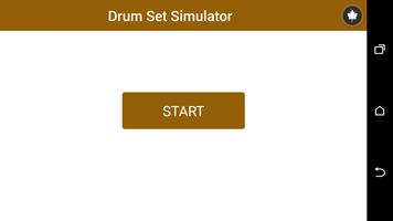Drum Set Simulator الملصق