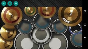 Drum Set Simulator ภาพหน้าจอ 1