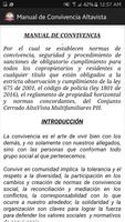 Manual Convivencia Altavista تصوير الشاشة 1