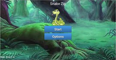 Snake Zip الملصق