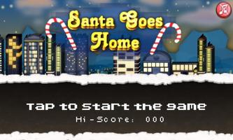 Santa Goes Home Affiche