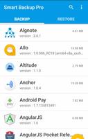 App Backup and Restore Free Affiche