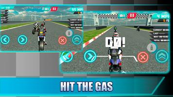 Poster Moto Racing Driving Simulator