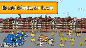 Run San Fermin Run poster