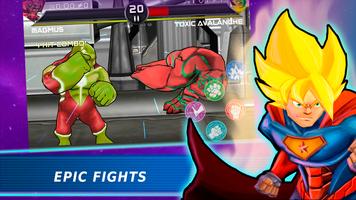 Superheroes 3 Fighting Games الملصق