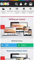 برنامه‌نما Wordpress Temam عکس از صفحه