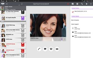 OpenTouch Conversation imagem de tela 1