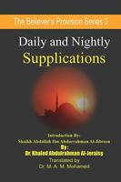 daily and nightly supplication Cartaz