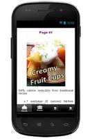 برنامه‌نما Creamy Fruit Cups Recipe عکس از صفحه