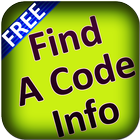 Find A Code Info icon