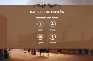 Historia de España - Isabel II plakat