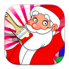 Coloring Games Santa Claus icône