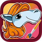 Horse Coloring Game icône