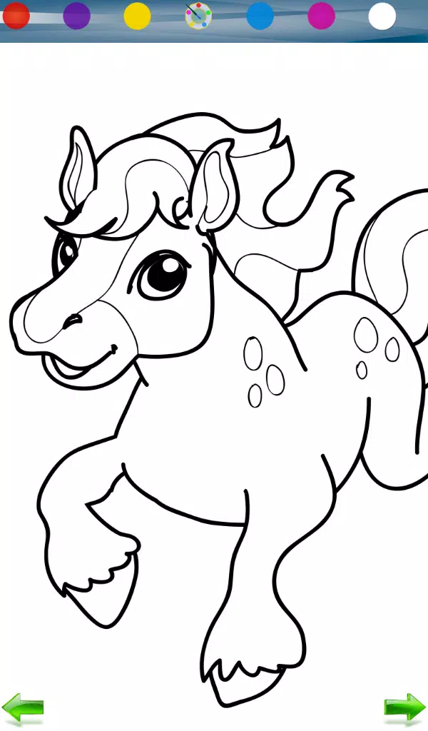 Download do APK de livro para colorir cavalo para Android