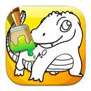 Farbe Reptilien Kinder Spiele APK