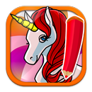 Unicorn Coloring Game aplikacja