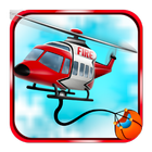 آیکون‌ Fire Helicopter