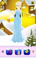 Frozen Princess Dress up اسکرین شاٹ 1