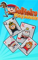 Solitaire Play Alone Affiche