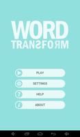 Word Transform Plakat