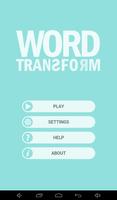 Word Transform plakat