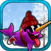سكي وهال  skiing game APK
