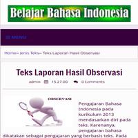 برنامه‌نما Materi Bahasa Indonesia عکس از صفحه