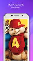 Alvin HD chipmunks Wallpaper ポスター