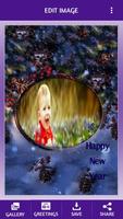 Happy New Year Photo Frames Plakat